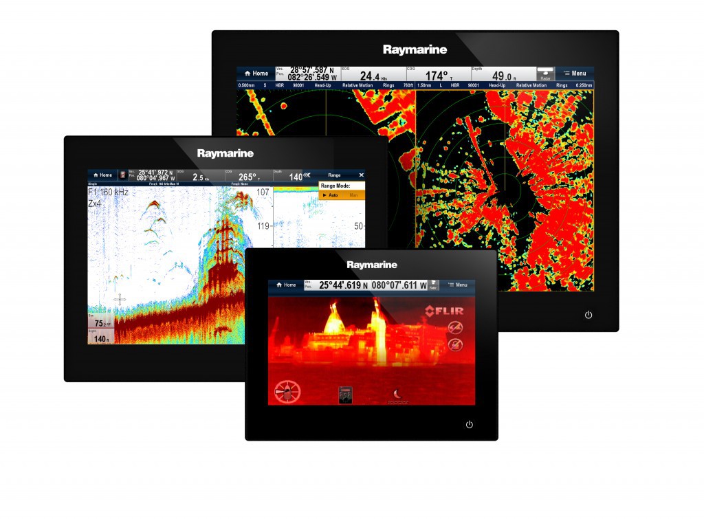 Raymarine gS Series Glass Bridge Display