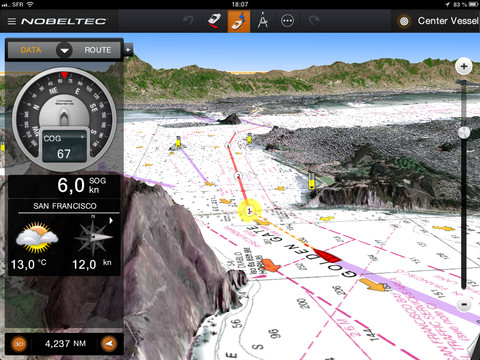 Nobeltec TimeZero for iPad released with PhotoFusion support Nobletec TimeZero iPad application