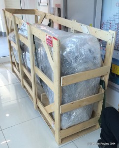 Mercury Dynamic 250 - the Shipping Crate