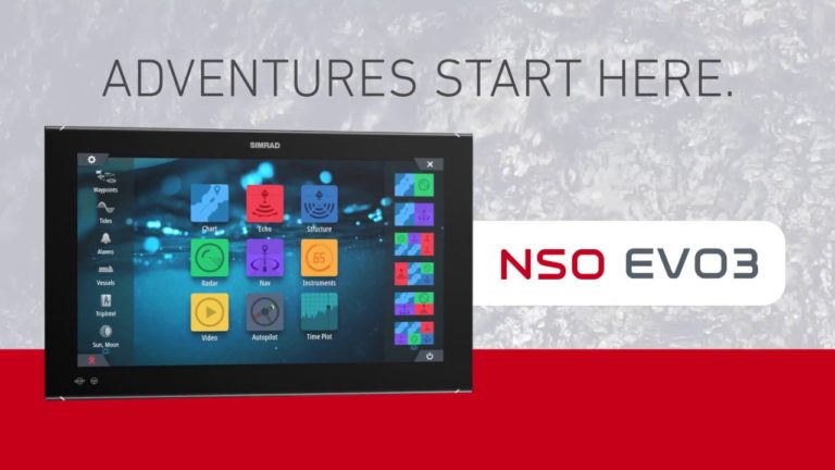 New Simrad NSO evo3 product line