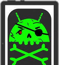 Android based Chart-plotters – rant Hacked Android Robot asking for Bitcoin