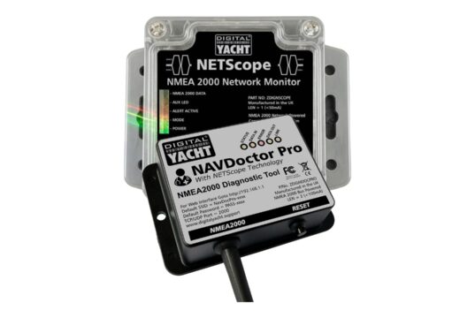 Digital Yacht NAVDoctor Pro: NMEA 2000 Fault Finder Digital Yacht NAVDoctor Pro NMEA 2000 diagnostics units and browser interface