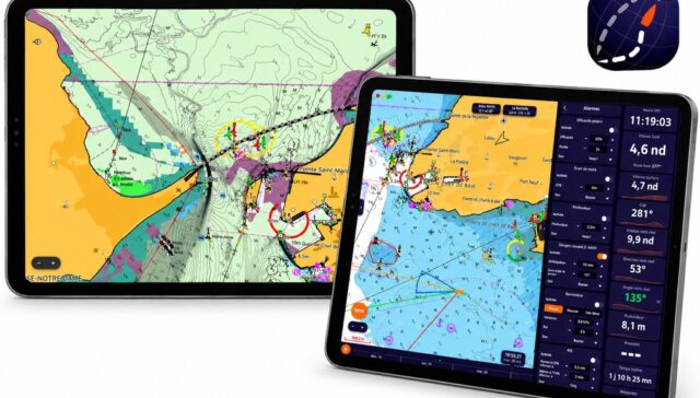 NavimetriX navigation app with C-MAP DISCOVER X and REVEAL X charts