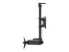 TEMO OUTPOD: Bolt-On Electric Pod Drive for Sailboats TEMO OUTPOD electric pod drive on its transom slide mount, side view